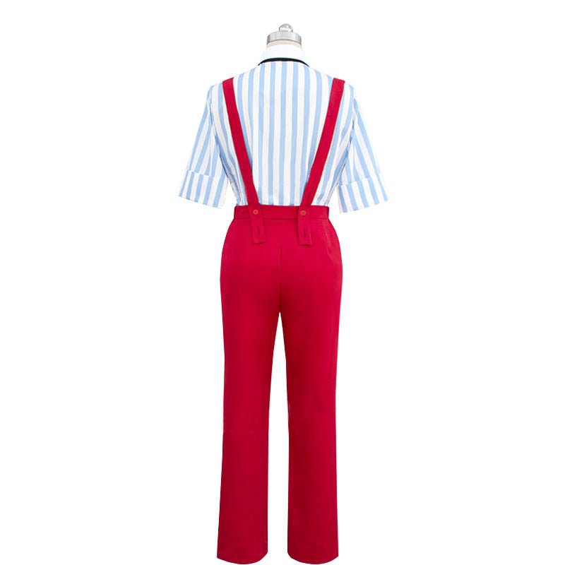 L - email Wig Hatsune Miku Kasane Teto Mesmerizer Red Cosplay Halloween Costume and Wig Kit - lemailwigs