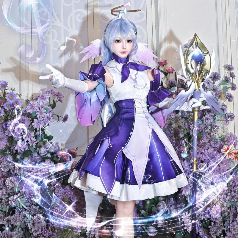 L - email Wig Honkai: Star Rail Robin Cosplay Costume - lemailwigs