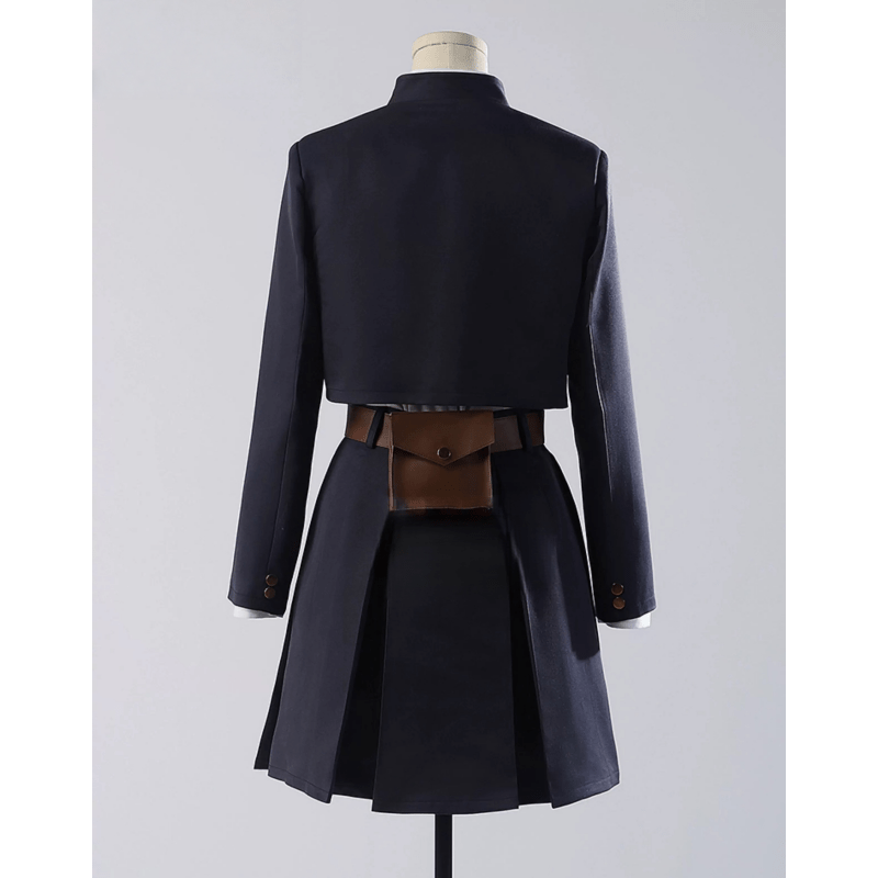 L - email Wig Jujutsu Kaisen Nobara Kugisaki Uniform Halloween Cosplay Costume - lemailwigs