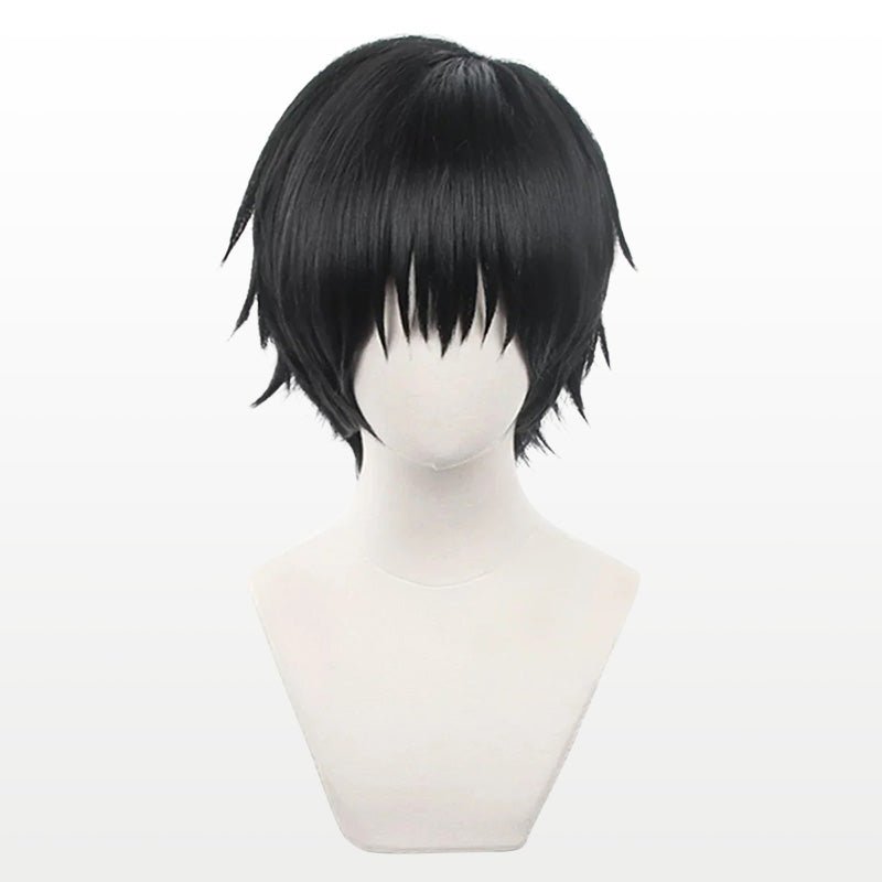 L - email Wig Jujutsu Kaisen Toji Fushiguro Hallowee Cosplay Costume And Wig Full Set - lemailwigs