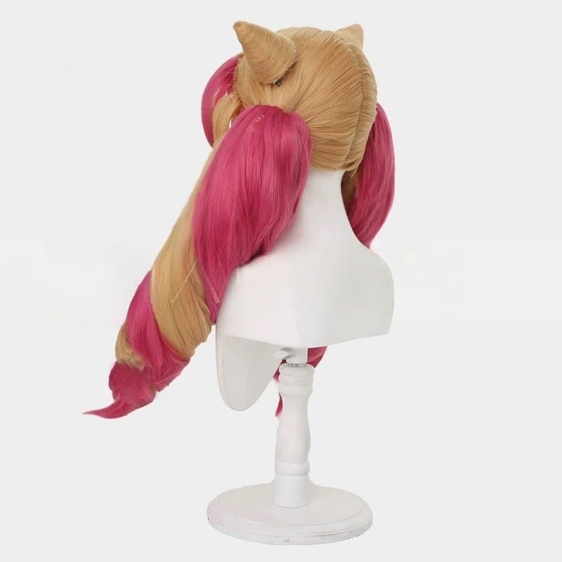 L - email Wig League of Legends Cafe Cuties Gwen Cosplay Wigs - lemailwigs