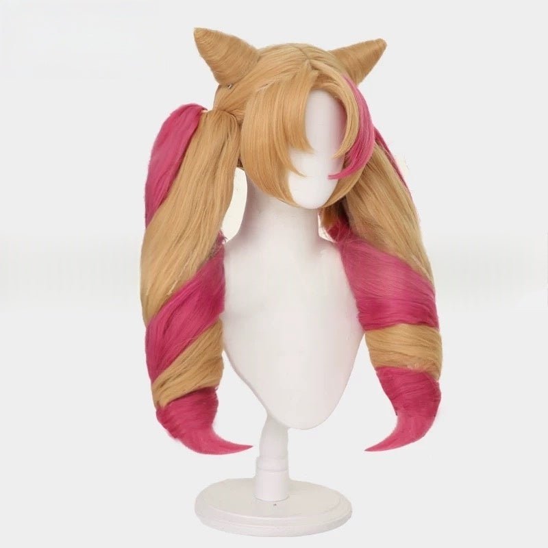 L - email Wig League of Legends Cafe Cuties Gwen Cosplay Wigs - lemailwigs
