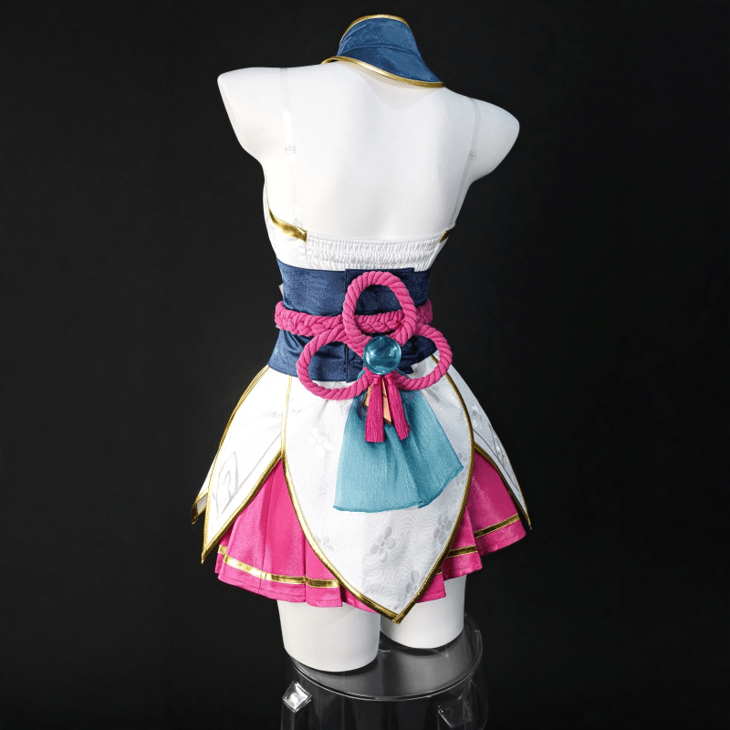 L-email Wig League of Legends Spirit Blossom Zyra Dress Cosplay Costume - lemailwigs