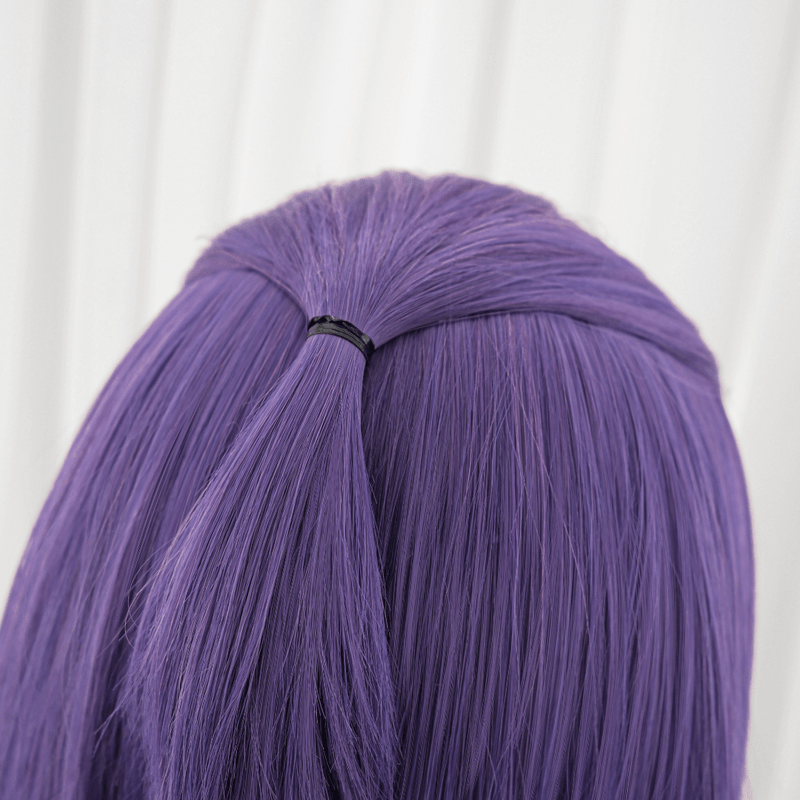 L-email Wig League of Legends Yunara Purple Cosplay Costume Wig Full Set - lemailwigs