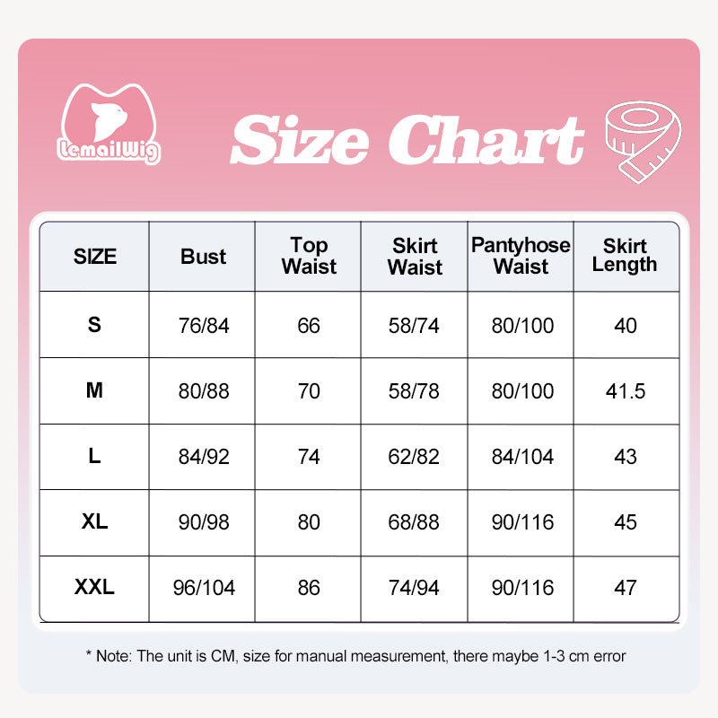 L - email Wig LOL Crystal Rose Lux White Cosplay Costume Wig Full Set - lemailwigs