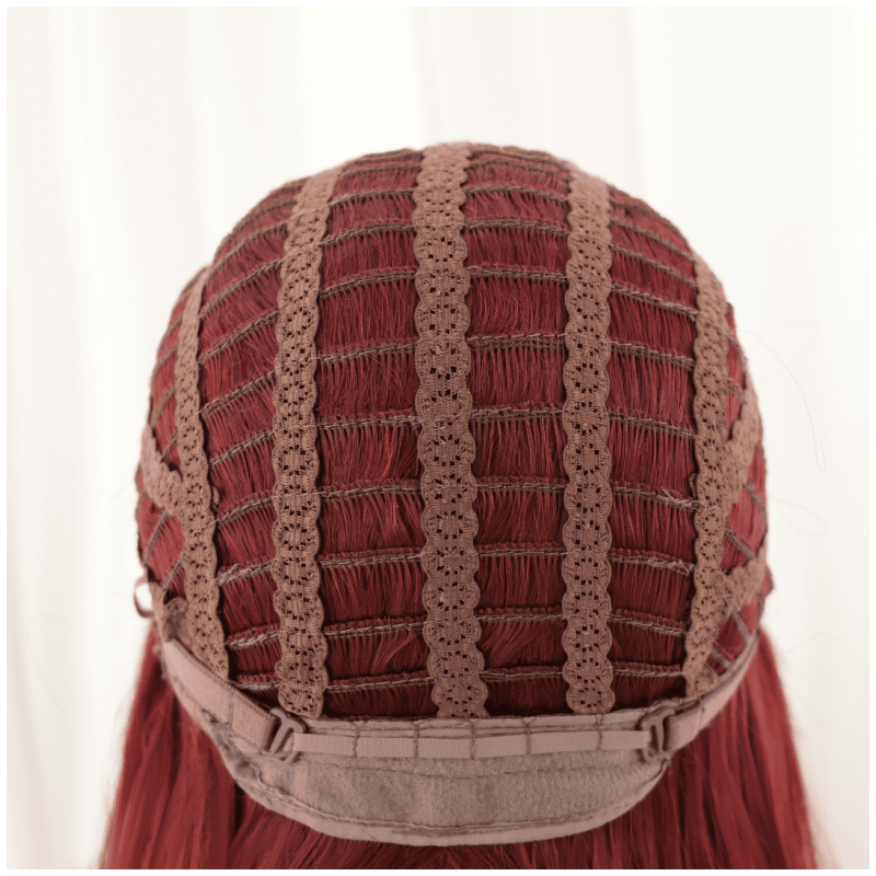 L - email Wig LOL League Of Legends Katarina The Sinister Blade Halloween Cosplay Costume Full Set - lemailwigs