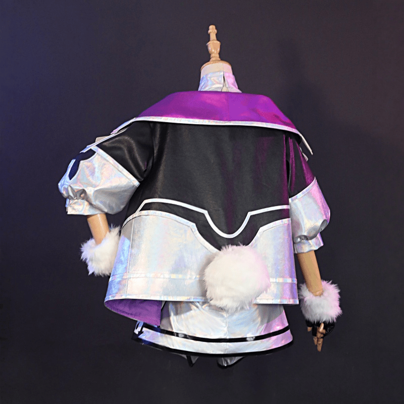 L - email Wig LOL League Of Legends Miss Fortune Cosplay Costume And Wig Full Set - lemailwigs