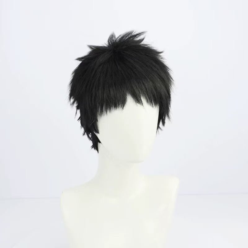 L - email Wig My Dress - Up Darling Wakana Gojo Black Short Cosplay Wig - lemailwigs