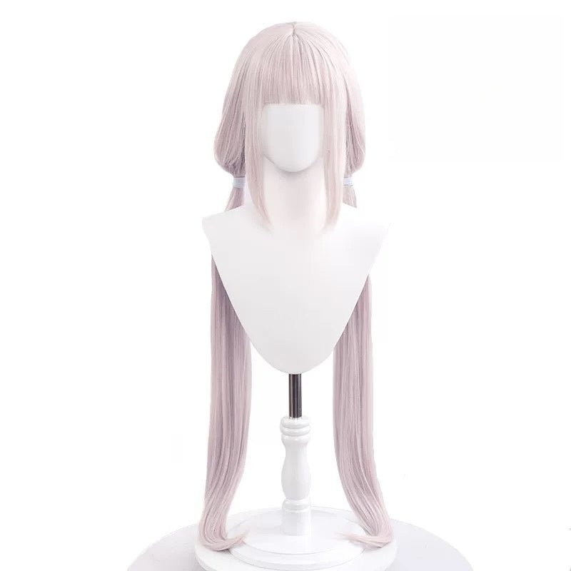 L - email Wig NEKOPARA Chocola Vanilla 100cm Cosplay Wig - lemailwigs
