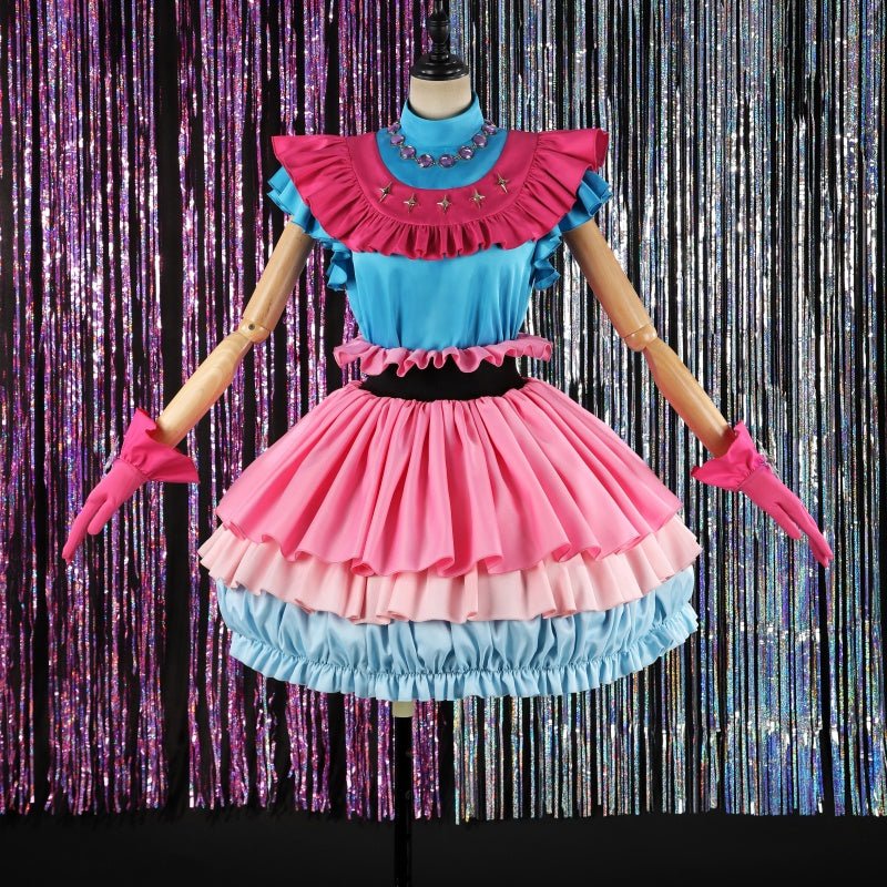 L - email Wig Oshi no Ko Ai Hoshino Season 3 Pink Blue Cosplay Costume - lemailwigs