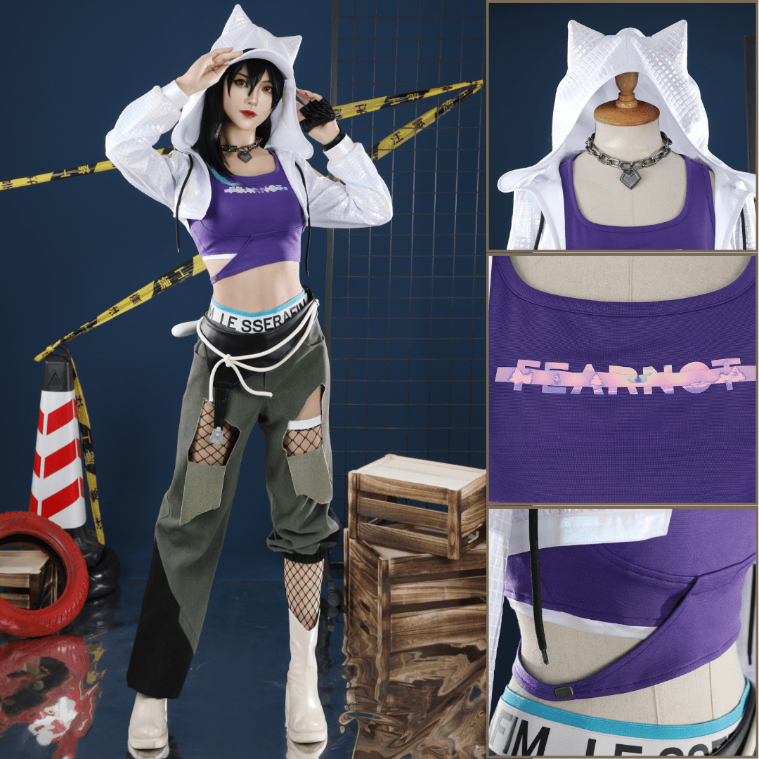 L - email Wig Overwatch Ashe Girl Group Collab Cosplay Costume - lemailwigs