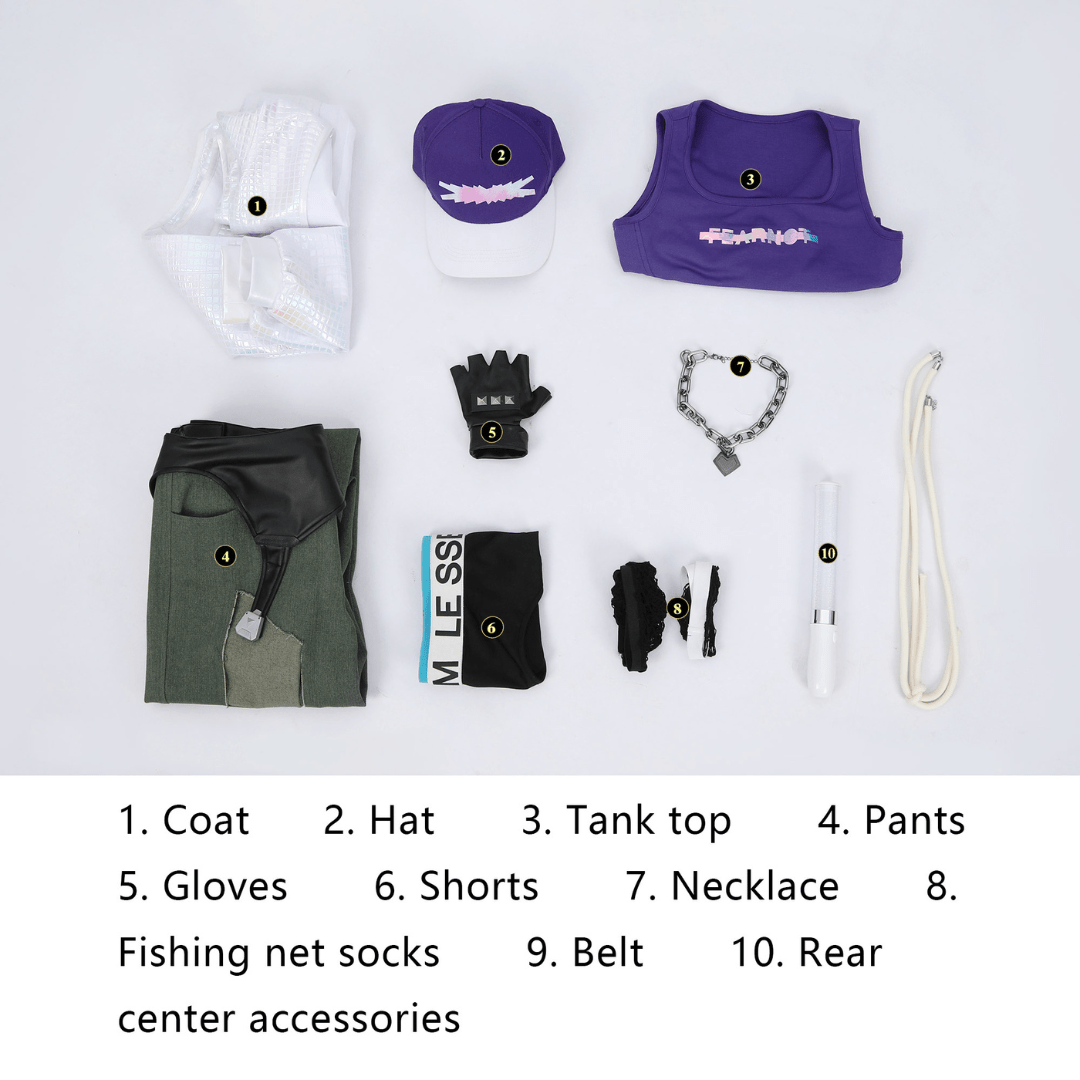 L - email Wig Overwatch Ashe Girl Group Collab Cosplay Costume - lemailwigs