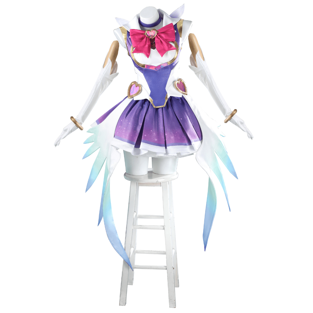 L - email Wig Overwatch Kiriko Magical Girl Cosplay Costume - lemailwigs