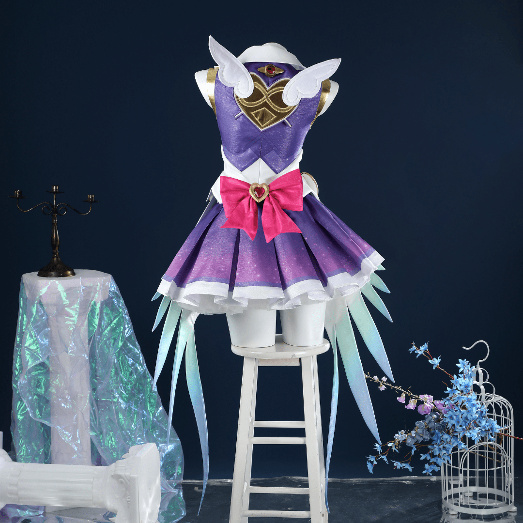 L - email Wig Overwatch Kiriko Magical Girl Cosplay Costume - lemailwigs