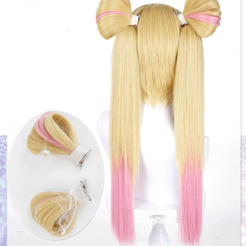 L - email Wig Overwatch Magical Girl Juno Cosplay Wig - lemailwigs