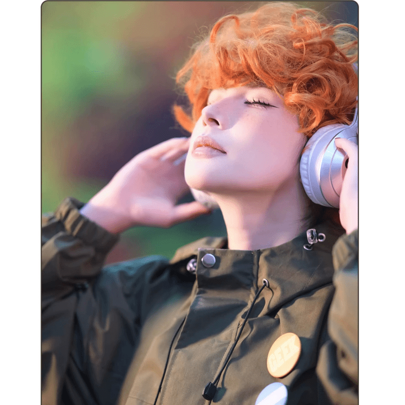 L - email Wig Panty & Stocking With Garterbelt Brief Green Costume Halloween Cosplay Costume - lemailwigs