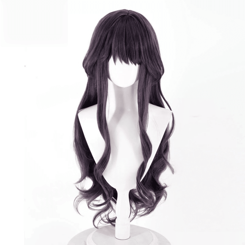 L - email Wig The Fragrant Flower Blooms With Dignity Kaoruko Waguri Cosplay Costume And Wig Full Set - lemailwigs