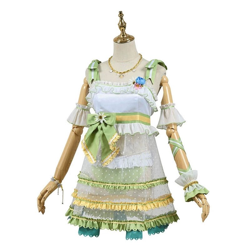 L - email Wig Uma musume: Pretty Derby Mejiro McQueen Swimsuit Cosplay Costume - lemailwigs