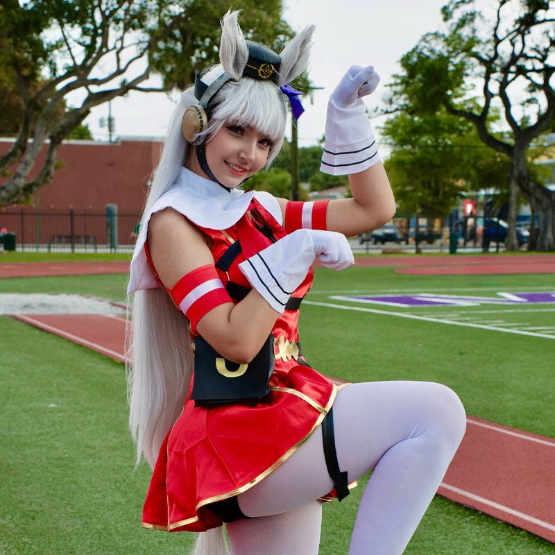 L - email Wig Umamusume: Pretty Derby Goldship Treasure Academy Halloween Cosplay Costume And Wig Full Set - lemailwigs
