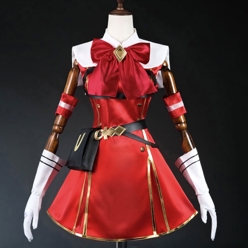 L - email Wig Umamusume: Pretty Derby Goldship Treasure Academy Halloween Cosplay Costume And Wig Full Set - lemailwigs