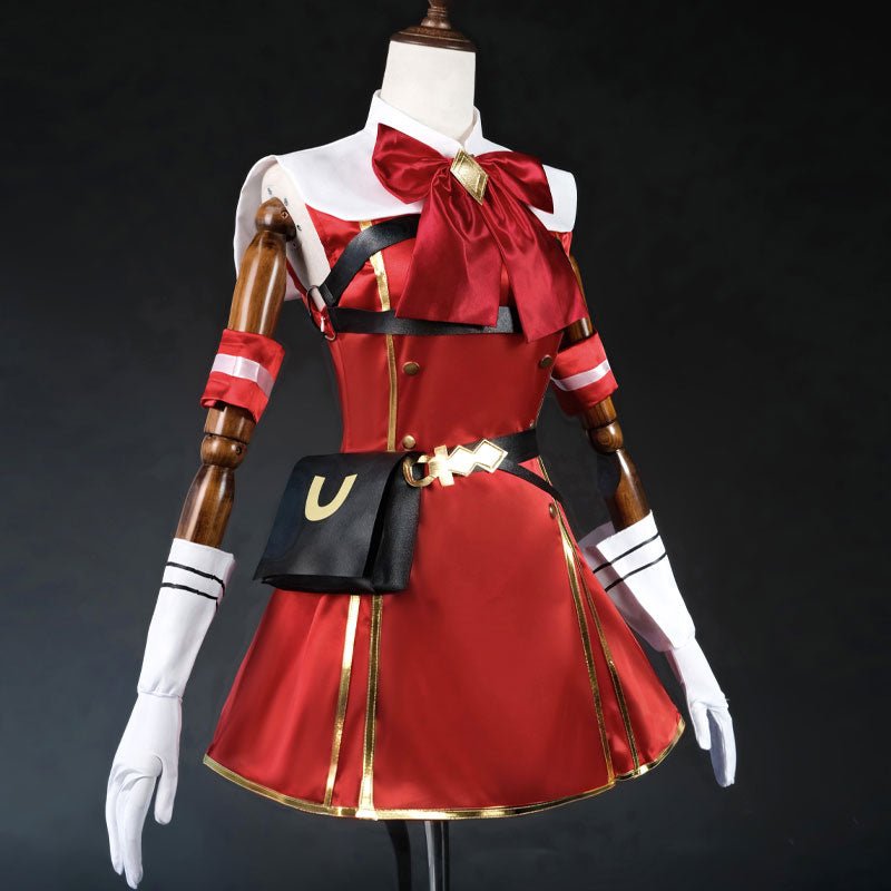 L - email Wig Umamusume: Pretty Derby Goldship Treasure Academy Halloween Cosplay Costume And Wig Full Set - lemailwigs