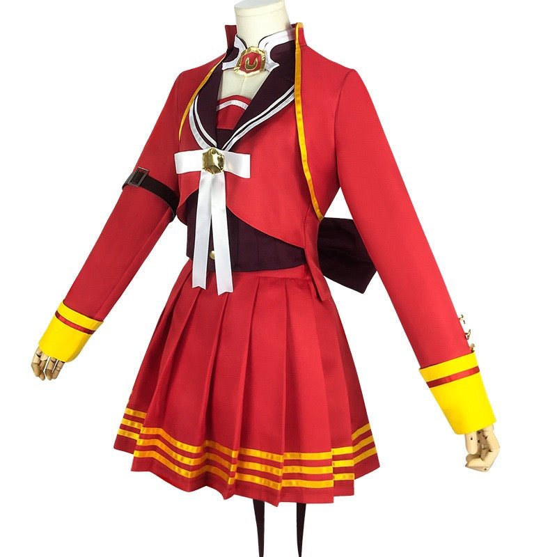 L - email Wig Umamusume: Pretty Derby Maruzensky Halloween Cosplay Costume - lemailwigs