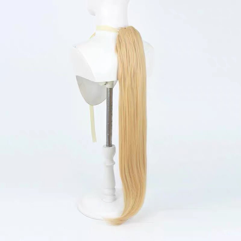 L - email Wig Umamusume: Pretty Derby Narita Top Road Short Tail And Ears Halloween Cosplay Wig - lemailwigs