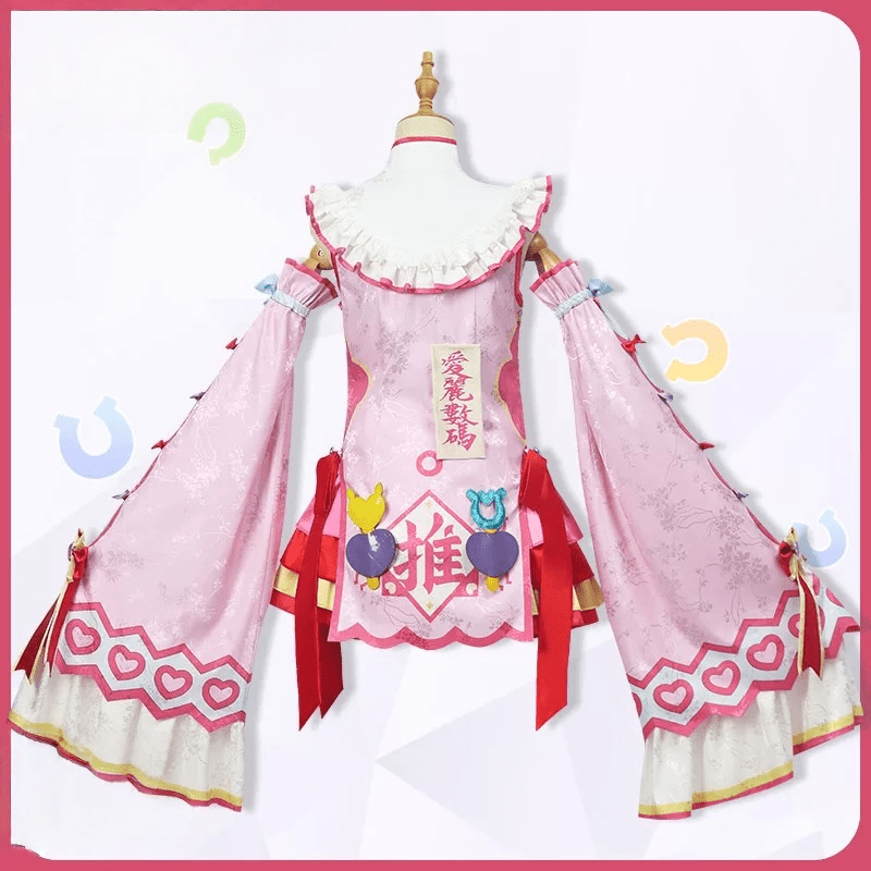 L - email Wig Umamusume:Pretty Derby Agnes Digital Cosplay Costume - lemailwigs