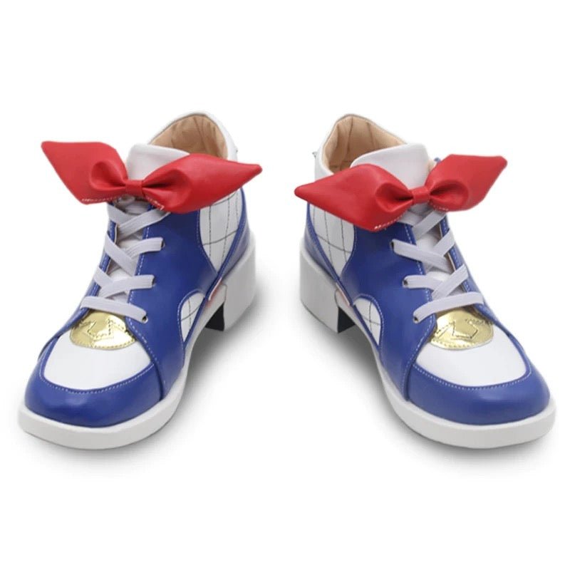 L-email Wig Umamusume:Pretty Derby Almond Eye Racing Outfit Cosplay Shoes - lemailwigs