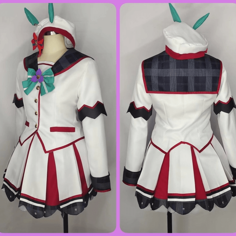 L - email Wig Umamusume:Pretty Derby Hokko Tarumae Cosplay Costume - lemailwigs