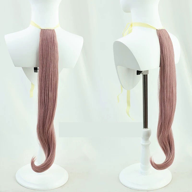 L - email Wig Umamusume:Pretty Derby Narita Taishin Race Outfit Cosplay Costume Wig Set - lemailwigs