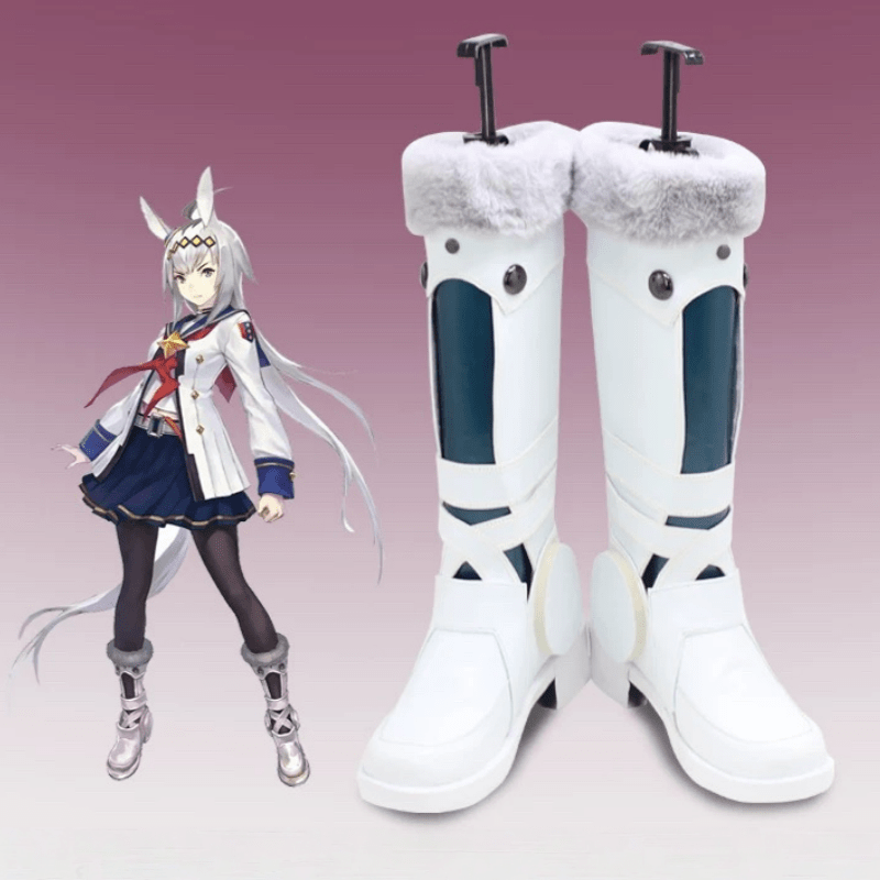L-email Wig Umamusume:Pretty Derby Oguri Cap Racing Outfit Cosplay Shoes - lemailwigs