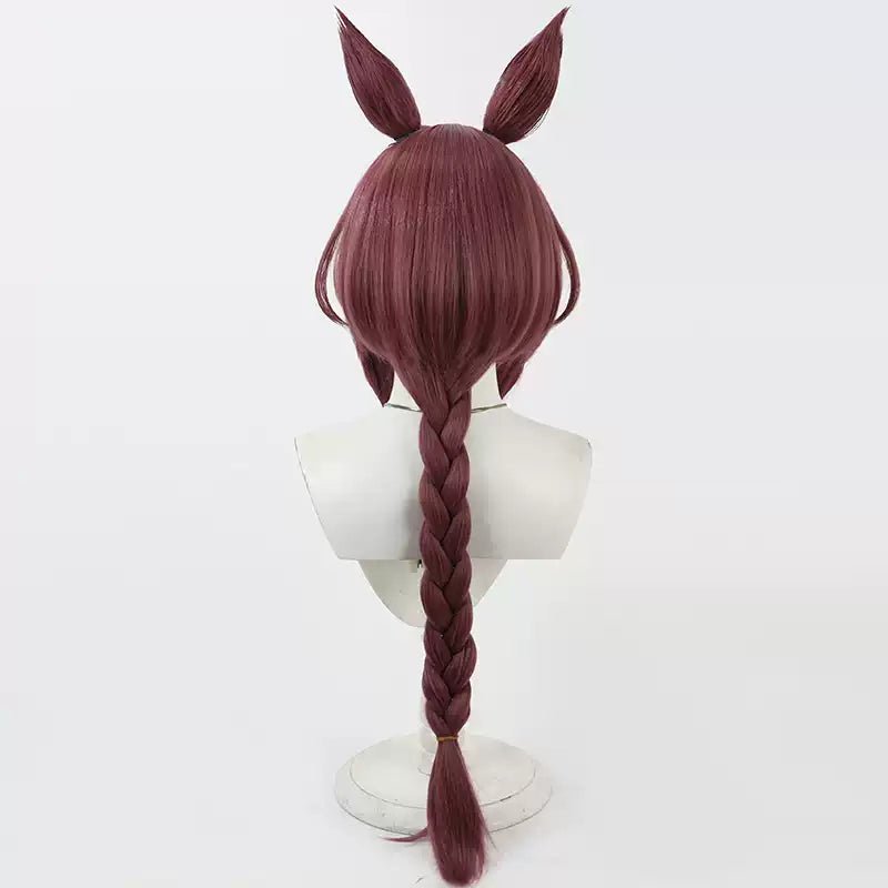 L - email Wig Umamusume:Pretty Derby Sakura Chiyono O Cosplay Wig Tail - lemailwigs