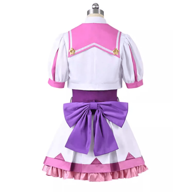 L - email Wig Umamusume:Pretty Derby Special Week Cosplay Costume - lemailwigs