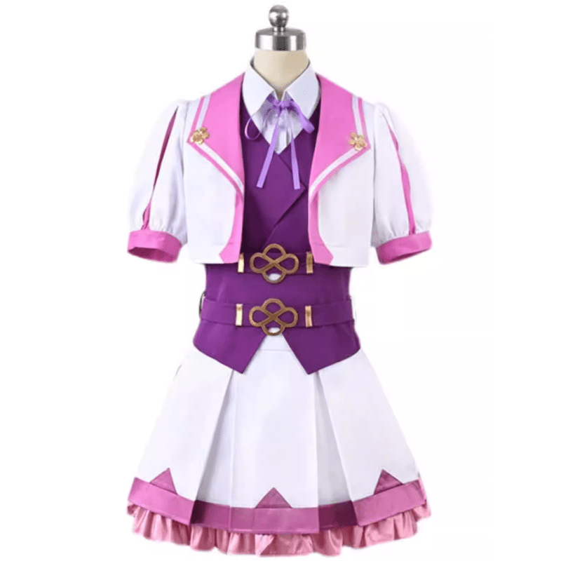 L - email Wig Umamusume:Pretty Derby Special Week Cosplay Costume - lemailwigs