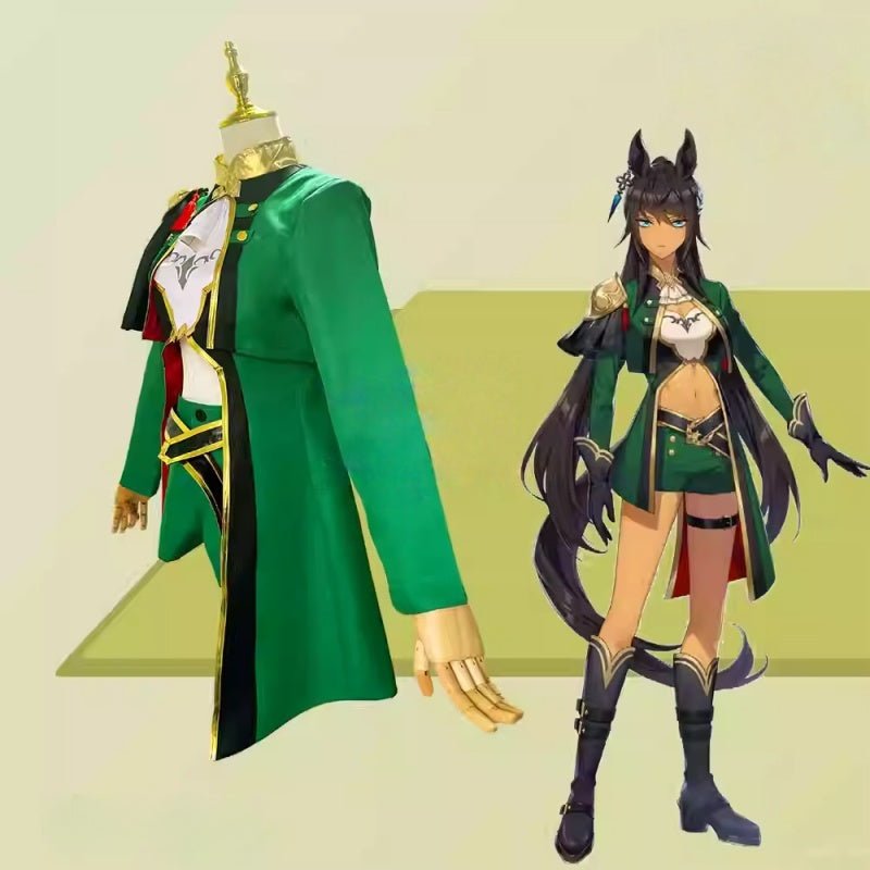 L-email Wig Umamusume:Pretty Derby Symboli Kris S Cosplay Costume - lemailwigs