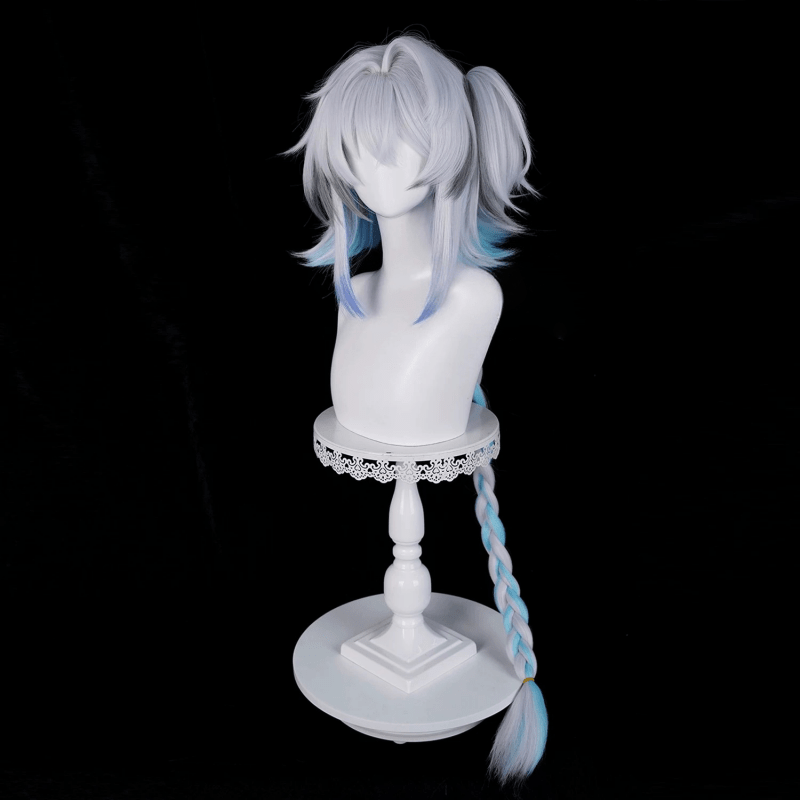 L - email Wig Wuthering Waves Buling Mixed Color Braids Long Cosplay Wig - lemailwigs