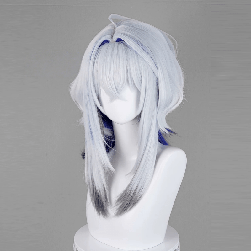 L - email Wig Wuthering Waves Galbrena Color Mixing 48cm Halloween Cosplay Wig - lemailwigs