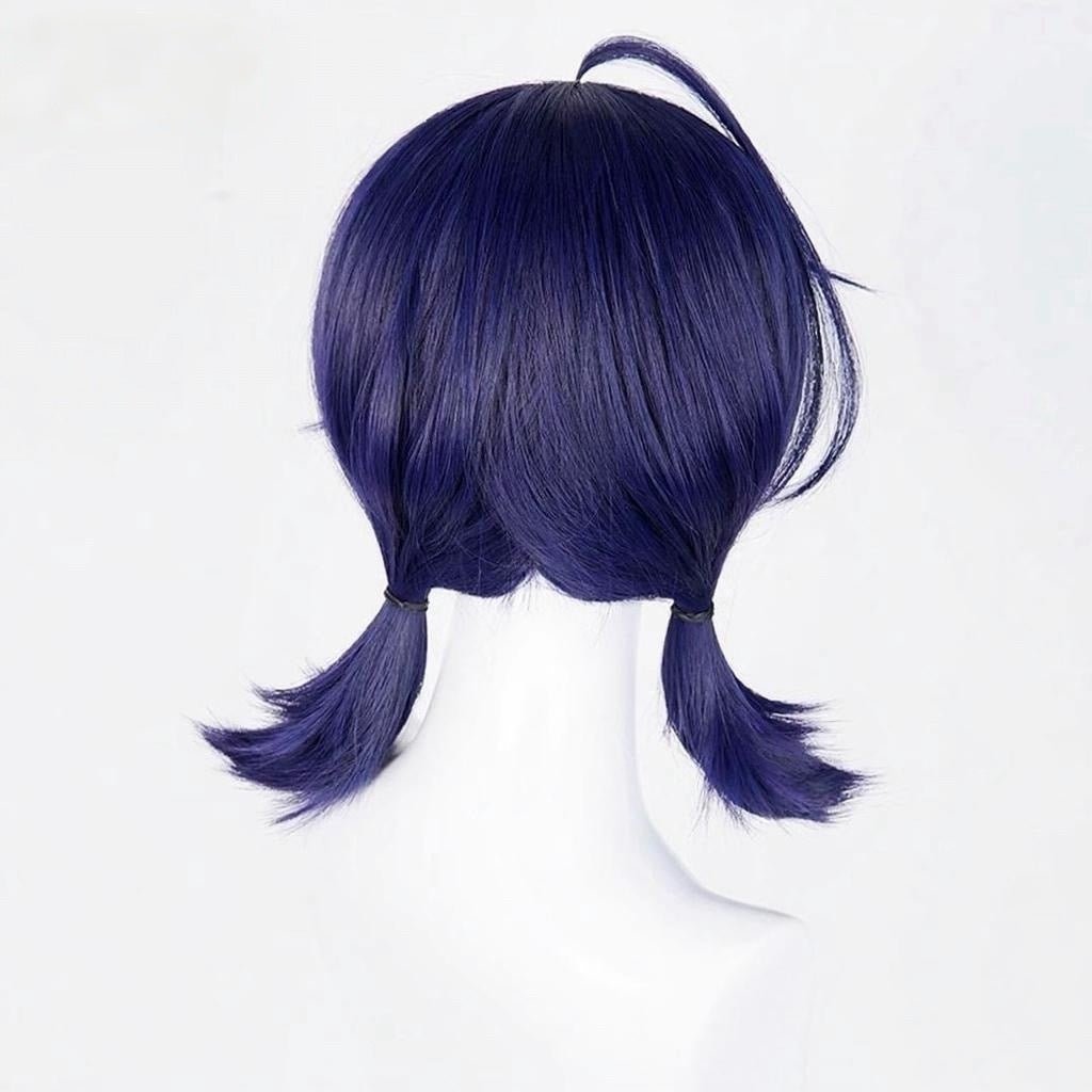 L - email Wig Zenless Zone Zero Belle Blue Cosplay Wig - lemailwigs