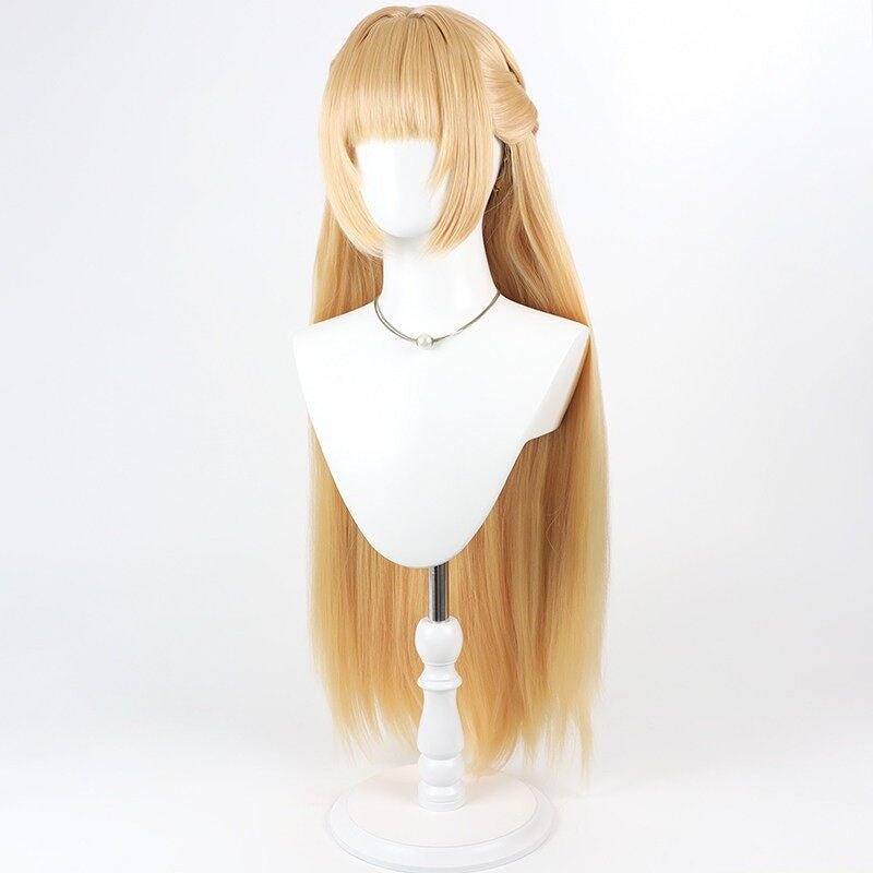 L - email Wig Zenless Zone Zero Norma Hollowell Blonde Cosplay Wig - lemailwigs