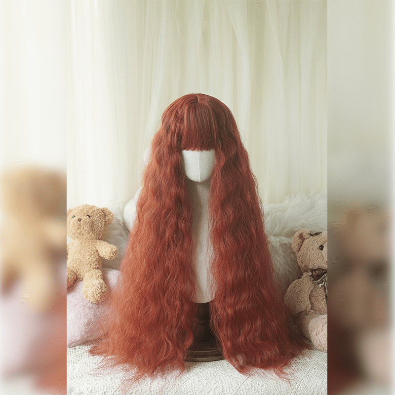 Lemailwig 4 Colors Wool Curls Lolita Wigs - lemailwigs