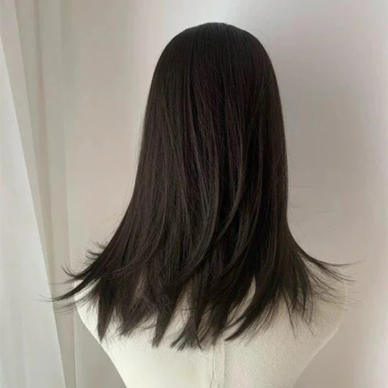 Lemailwig Black Front Lace 42cm Wig - lemailwigs