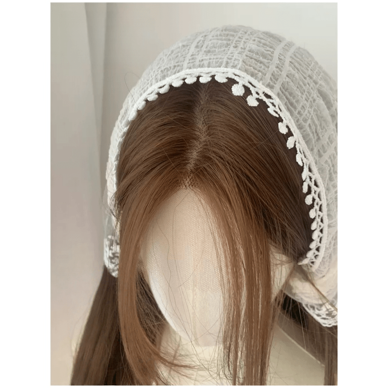 Lemailwig Brown Long Straight Front Lace Wig - lemailwigs