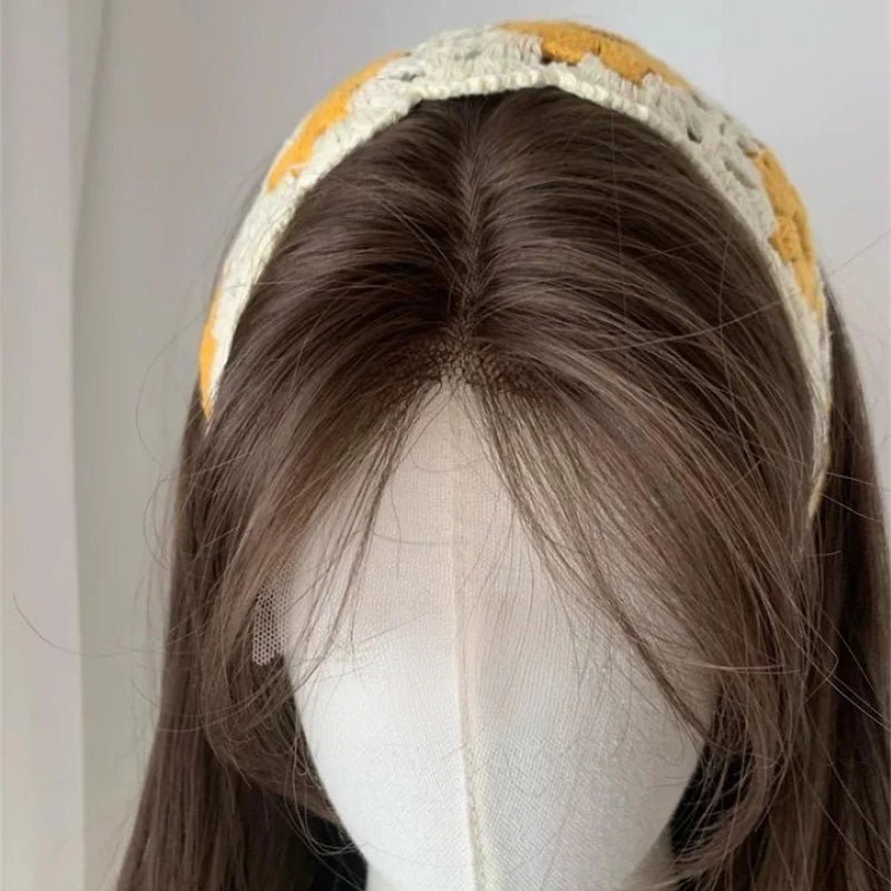 Lemailwig Cold Brown Long Front Lace 60cm Wig - lemailwigs