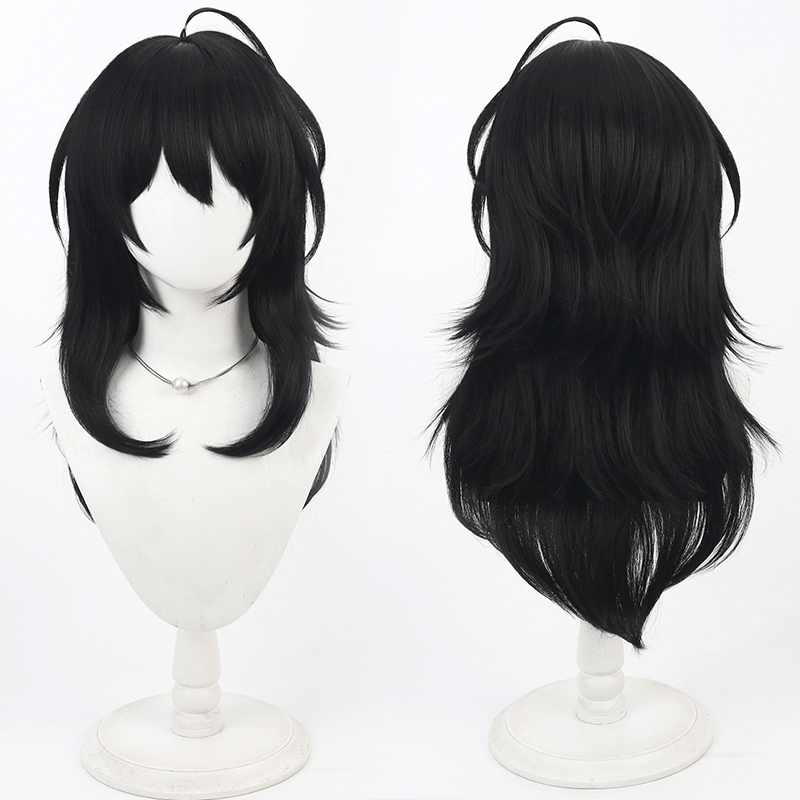 Lemailwig Ensemble Stars Sakuma Rei Black Cosplay Wig - lemailwigs