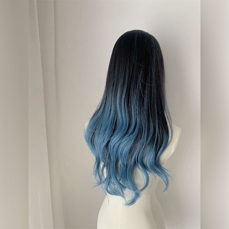 Lemailwig Gradient Color Straight Front Lace Wig - lemailwigs