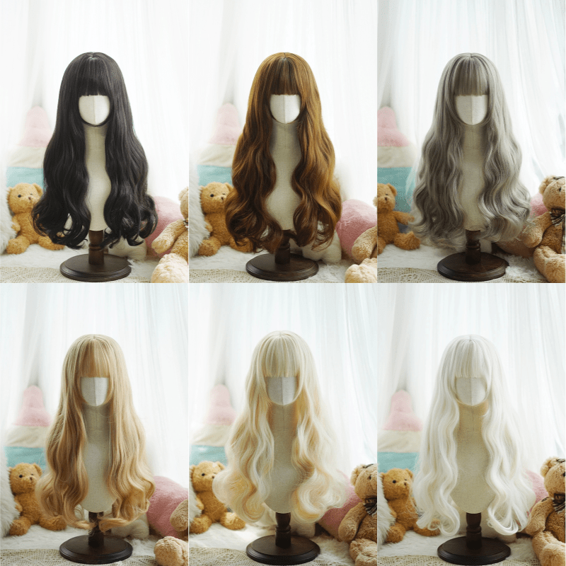 Lemailwig Natural Earth Tone Lolita Curly Wig - lemailwigs