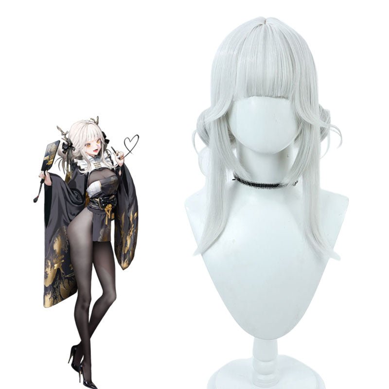 Lemailwig Nikke Goddess of Victory Blanc Cosplay Wig - lemailwigs