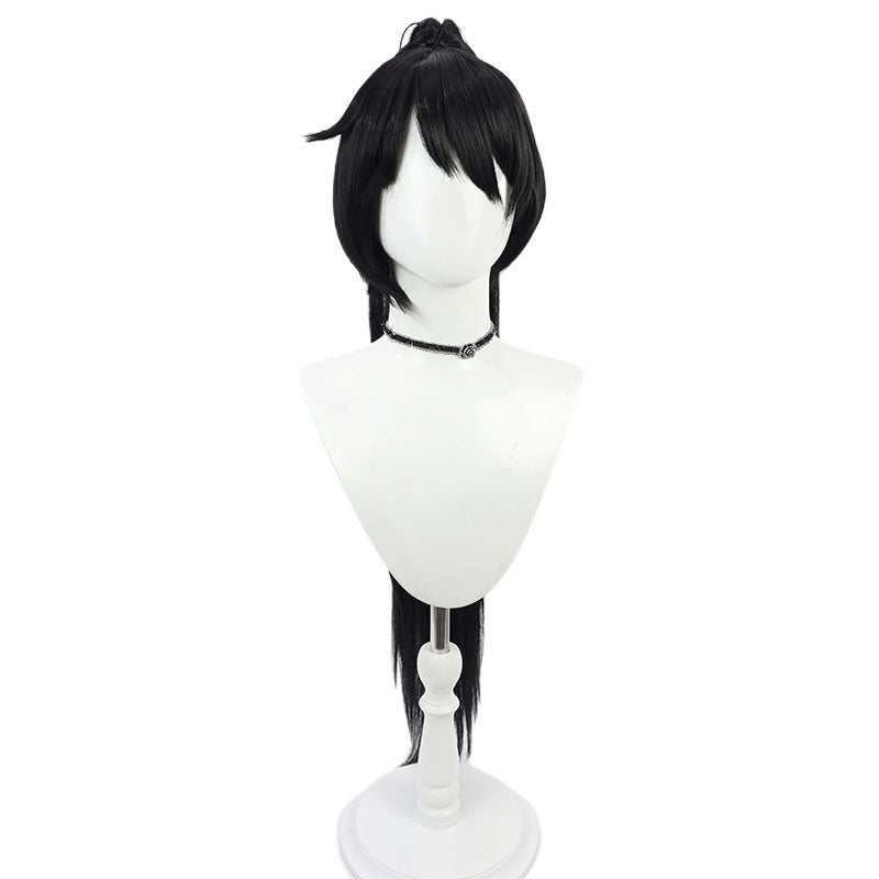Library Of Ruina Carmen Black Cosplay Wig - lemailwigs