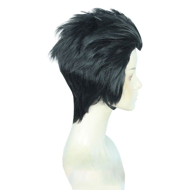 LOL Arcane Jayce Short Black Cosplay Wig - lemailwigs
